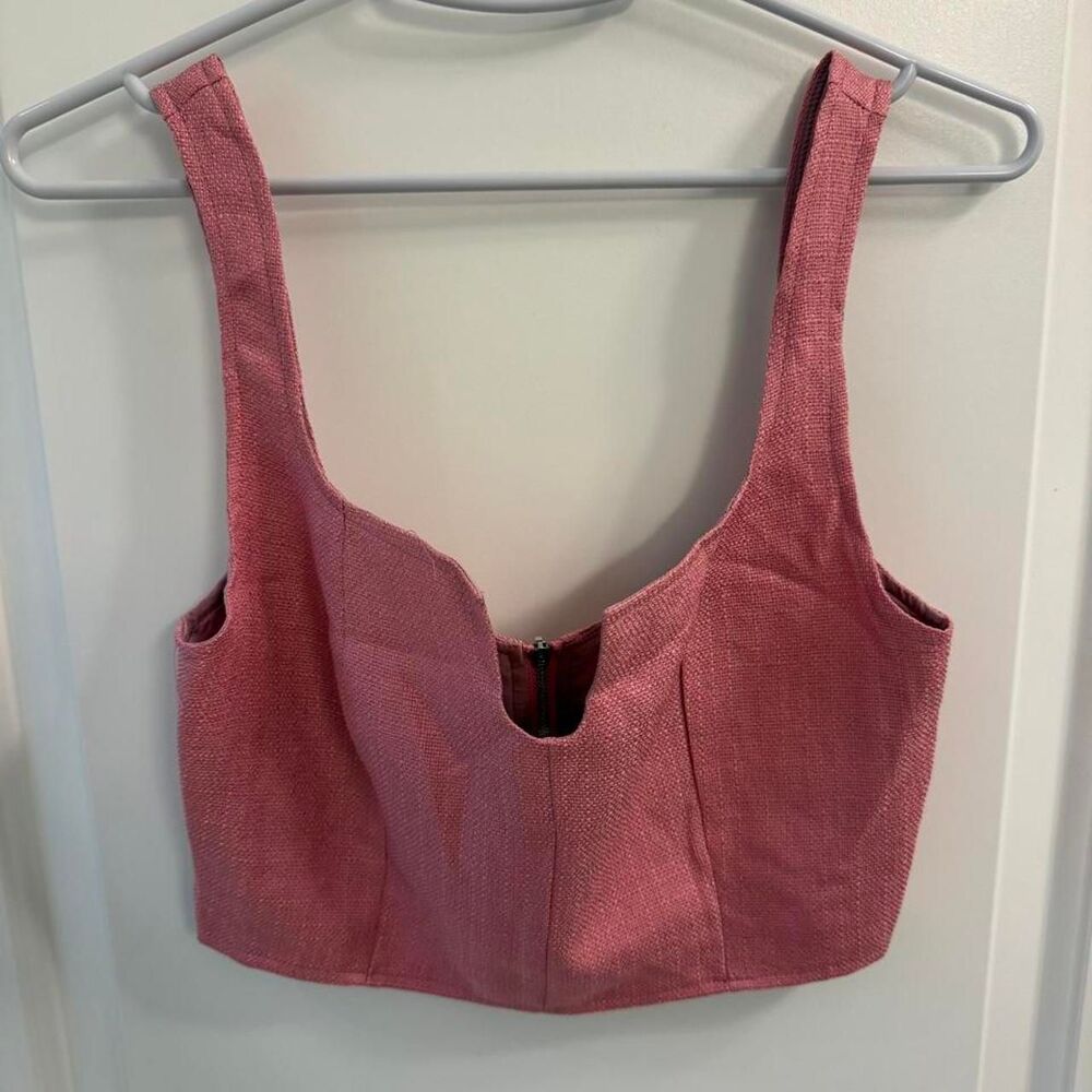 Cider Women's Pink Crop-top